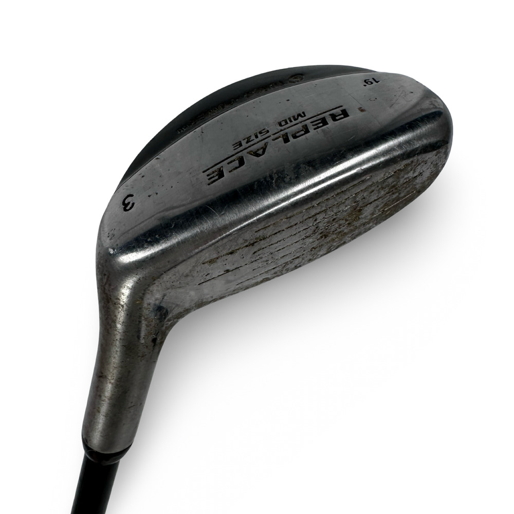 Turbo Power Replace Mid Size Hybrid 3 Wood 19° R-Flex Graphite Shaft Golf Club